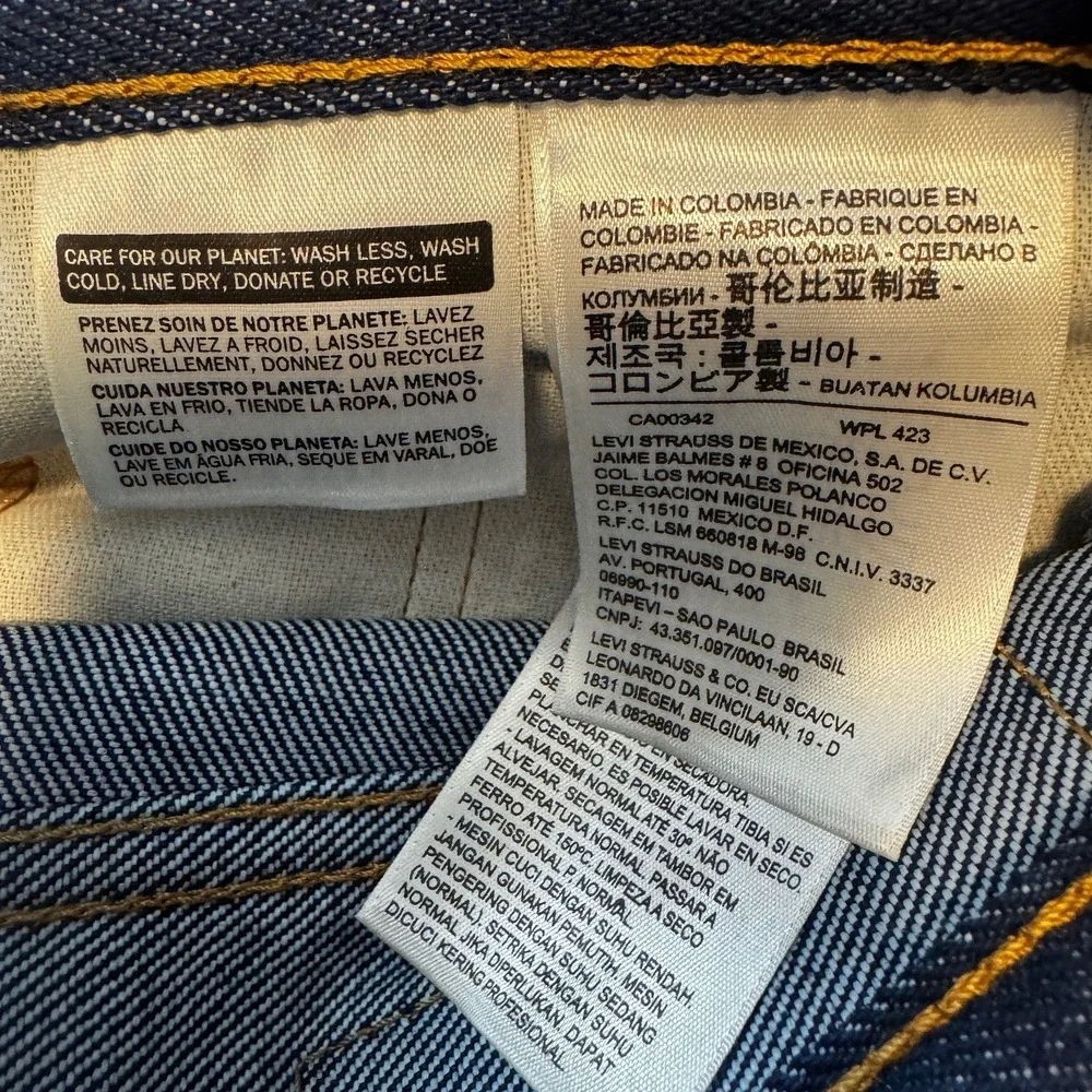Levis 517 Bootcut Jeans Men's 40x32 Blue Cowboy Landman Yellowstone Western NWOT